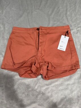 Forever 21 Coral High Waist Women's Shorts